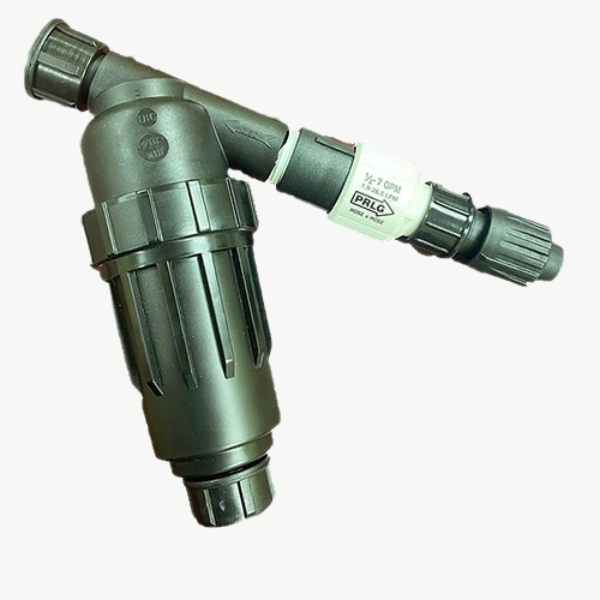 Example of a drip system in garden or field.
