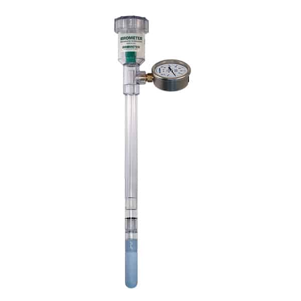 This is an LT Model Irrometer to measure soil moisture.