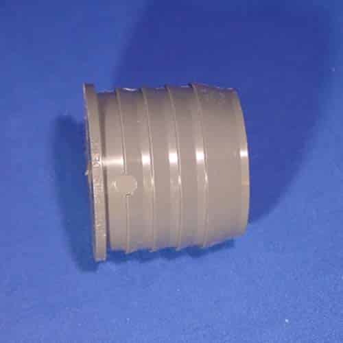 This is a 1449 insert barbed PVC plug for any flexible hose.