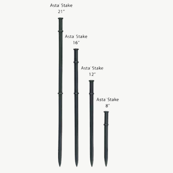 These are examples of Asta Stakes and Vari Jet Assemblies by Antelco.