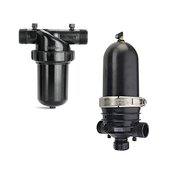 These are the 1 1/2" and 2" Netafim Arkal Disc Filters.