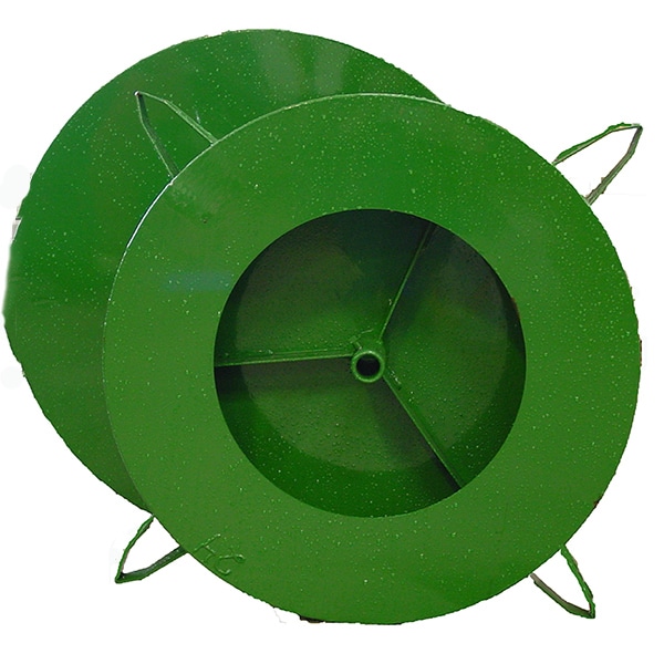 Fixed Wheels for planting plugs or seeds