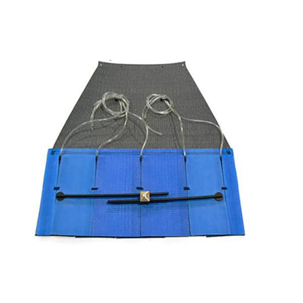 Wiper Pads for Middle Rows wipe on the Herbicide.